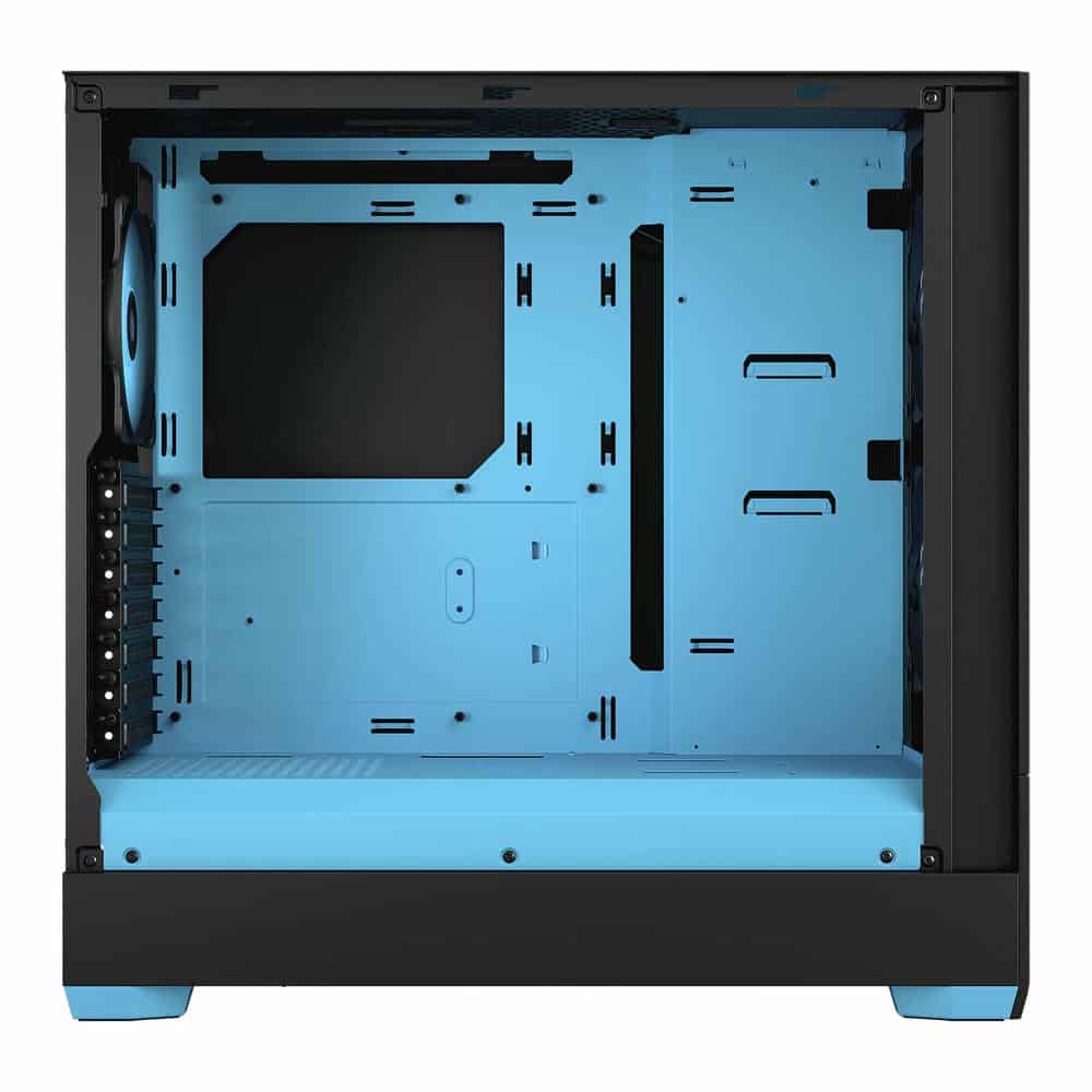 (image for) Fractal Pop Air RGB Cyan Core Mid Tower Tempered Glass PC Case